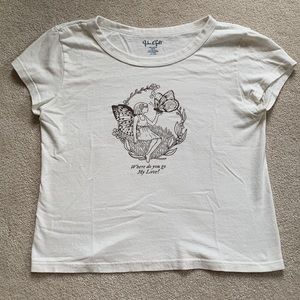 brandy john galt white fairy tee